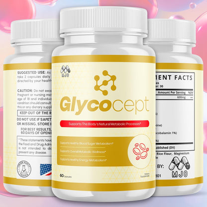 Glycocept Capsules Multivitamin Supplement 3 Pack 180 Capsules