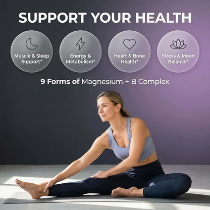 Clean Nutraceuticals Magnesium Complex Multi-Form with Vitamins & Minerals