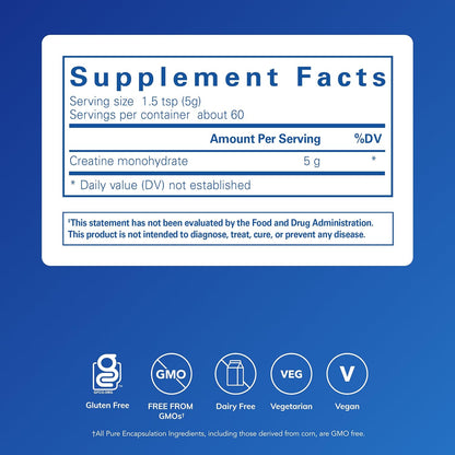 Pure Encapsulations Creatine Powder (315 g)