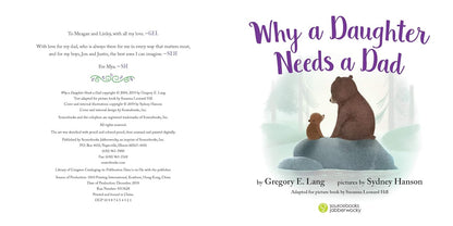 Why a Daughter Needs a Dad Picture Book Father Daughter Bond