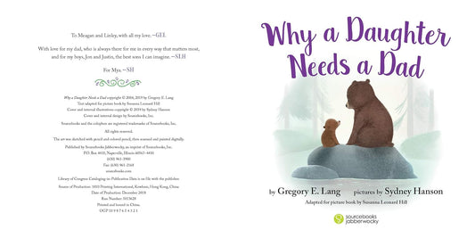 Why a Daughter Needs a Dad Picture Book Father Daughter Bond
