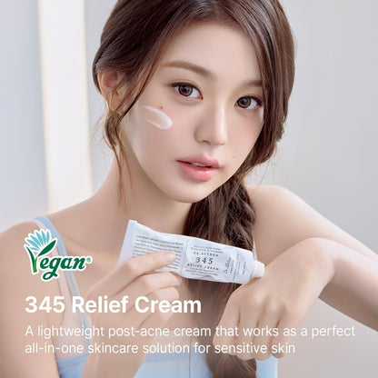 Dr. Althea 345 Relief Cream 50 ml – Face Moisturizer with PDRN & Niacinamide, Vegan Skincare