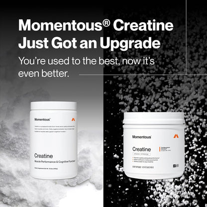 Momentous Creatine Monohydrate Powder 90 Servings