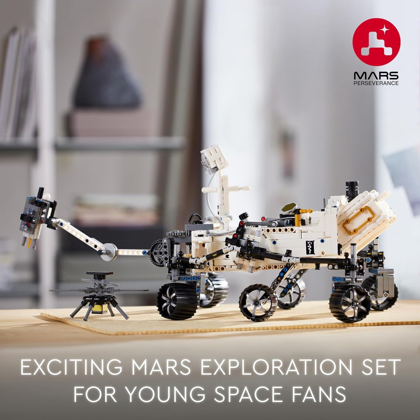 LEGO Technic NASA Mars Rover Perseverance Building Toys - STEM Model Kit for Boys & Girls, Ages 10+ Years - Gifts for Birthdays - Detailed Set for Display - 42158