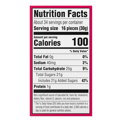 NERDS Gummy Clusters Rainbow Candy 3 oz 12 Pack