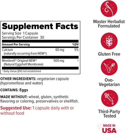 Redd Remedies Joint Health Original Vegetarian Capsules 30 Count