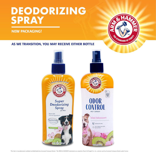 Arm & Hammer Pet Deodorizing Dog Spray Baking Soda pH Balanced 8 fl oz