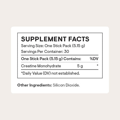 THORNE Micronized Creatine Monohydrate Powder Unflavored 30 Servings