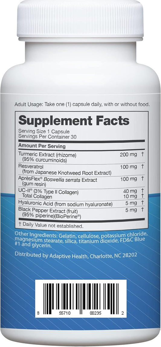 Instaflex Advanced Joint Support Supplement Capsules with UC-II Collagen 60 Count