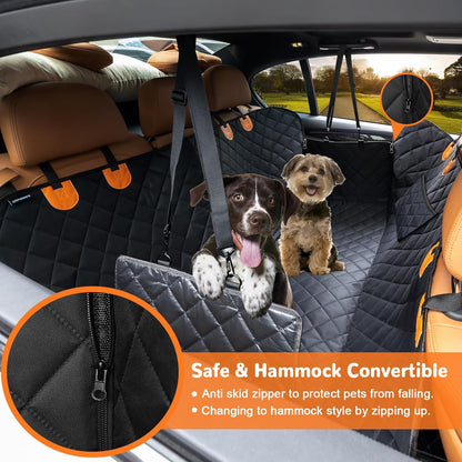 URPOWER Dog Car Seat Cover Waterproof Heavy Duty Hammock for Cars, Trucks & SUVs