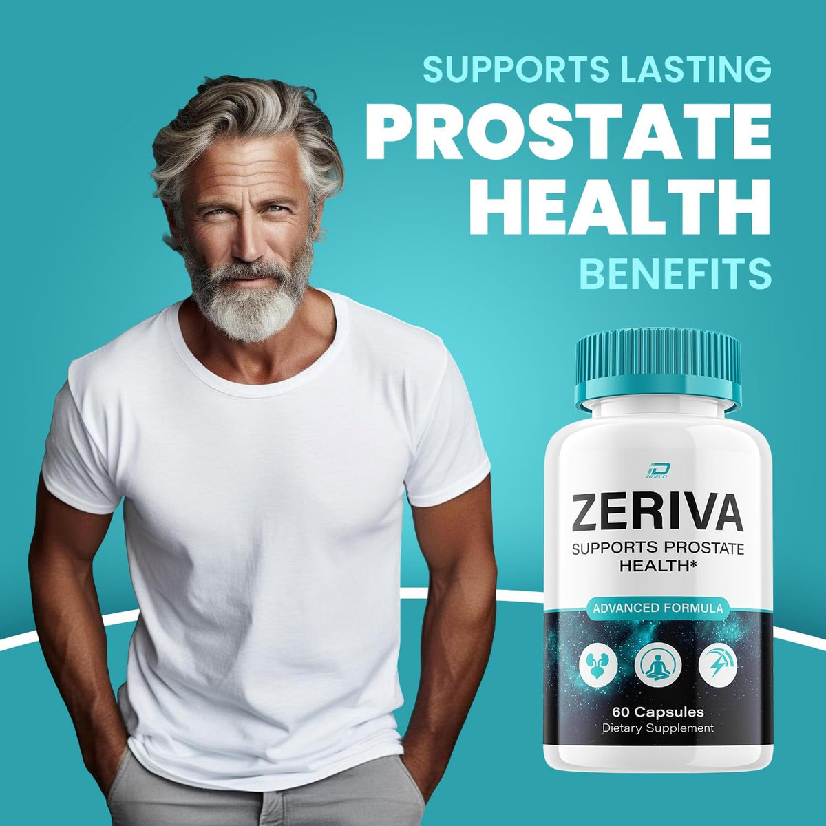 Zeriva Advanced Formula Dietary Supplement Capsules 300 Capsules 5 Pack