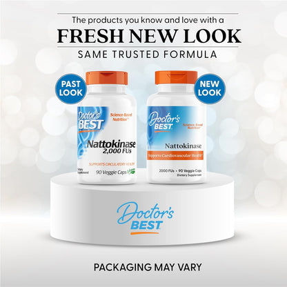 Doctor’s Best Nattokinase Capsules 90 Count