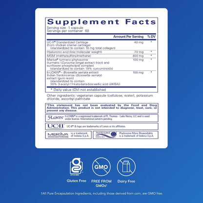 Pure Encapsulations Joint Complex (60 Capsules)