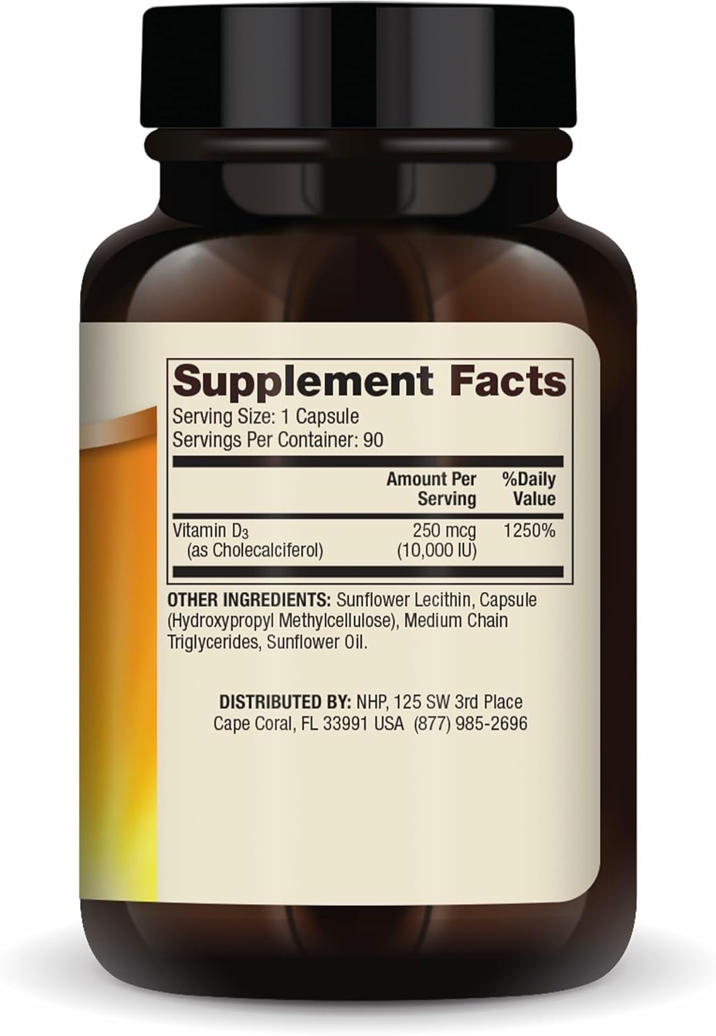 Dr. Mercola Liposomal Vitamin D3 10000 IU Capsules 90 Count