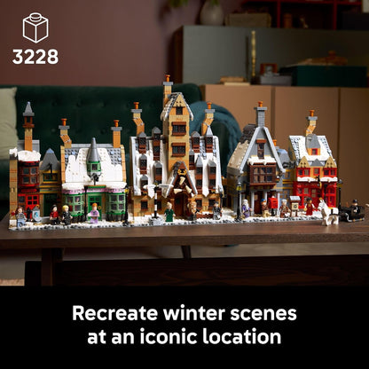 LEGO Harry Potter Hogsmeade Village Collectors' Edition – 18+ Building Set with 12 Minifigures, Gift for Fans – 76457