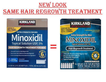 Kirkland Minoxidil 5% Topical Solution for Men 12 fl oz 6 Month Supply