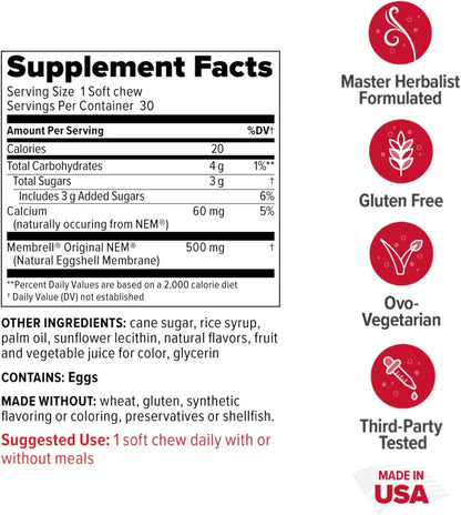 Redd Remedies Joint Health Original Black Cherry Soft Chews 30 Count