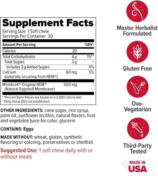 Redd Remedies Joint Health Original Black Cherry Soft Chews 30 Count