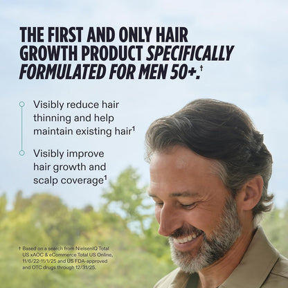 Nutrafol Men 50+ Hair Growth Supplement Capsules 1 Month Supply