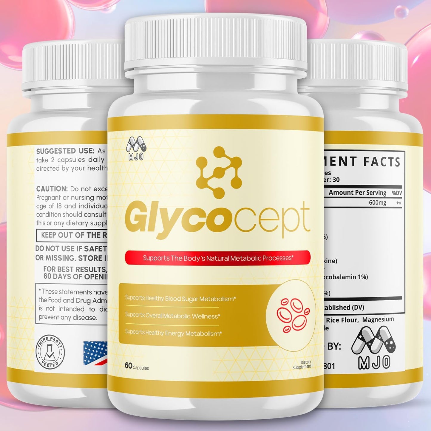 Glycocept Capsules Multivitamin Supplement 60 Capsules