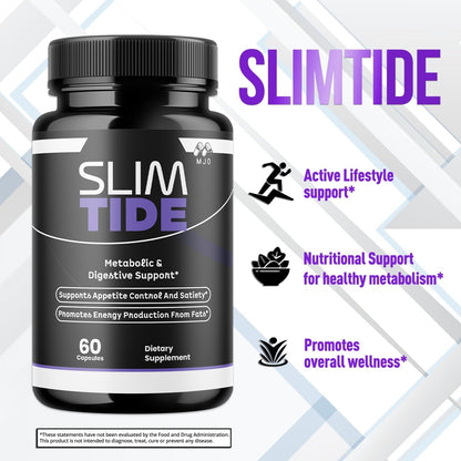 Slim Tide Weight Management Supplement Capsules 60 Count