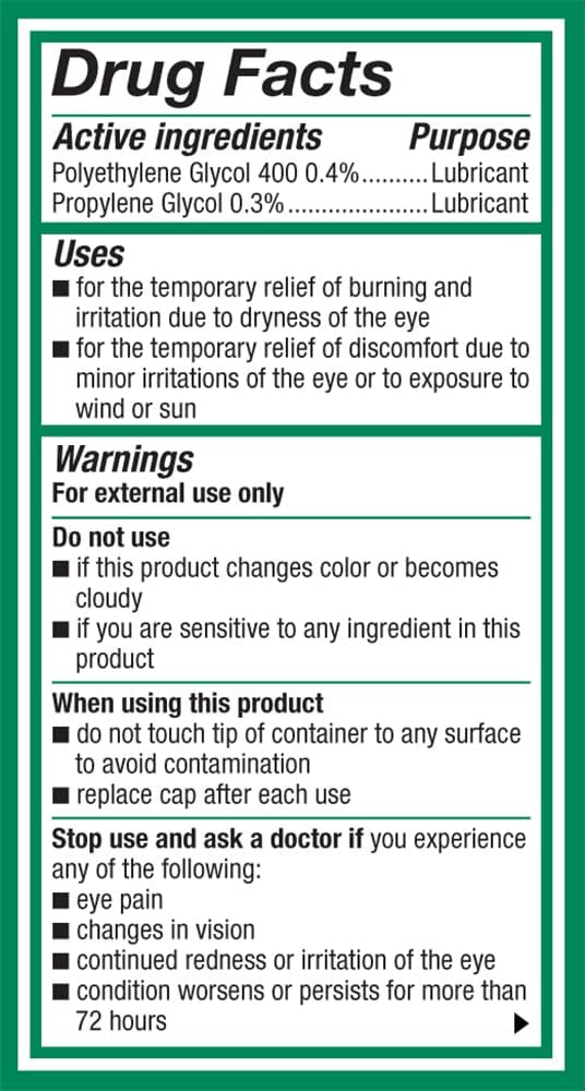 Systane Ultra Lubricant Eye Drops 0.14 fl oz Bottle