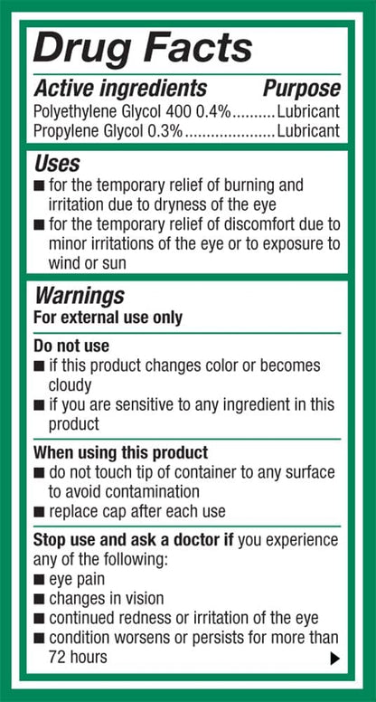 Systane Ultra Lubricant Eye Drops 0.14 fl oz Bottle