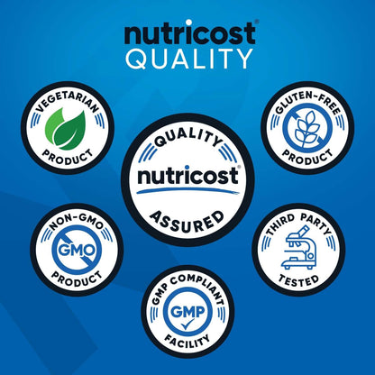 Nutricost Micronized Creatine Monohydrate Powder 500 g 100 Servings