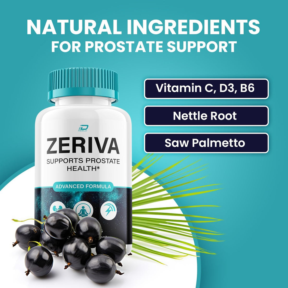 Zeriva Advanced Formula Dietary Supplement Capsules 300 Capsules 5 Pack