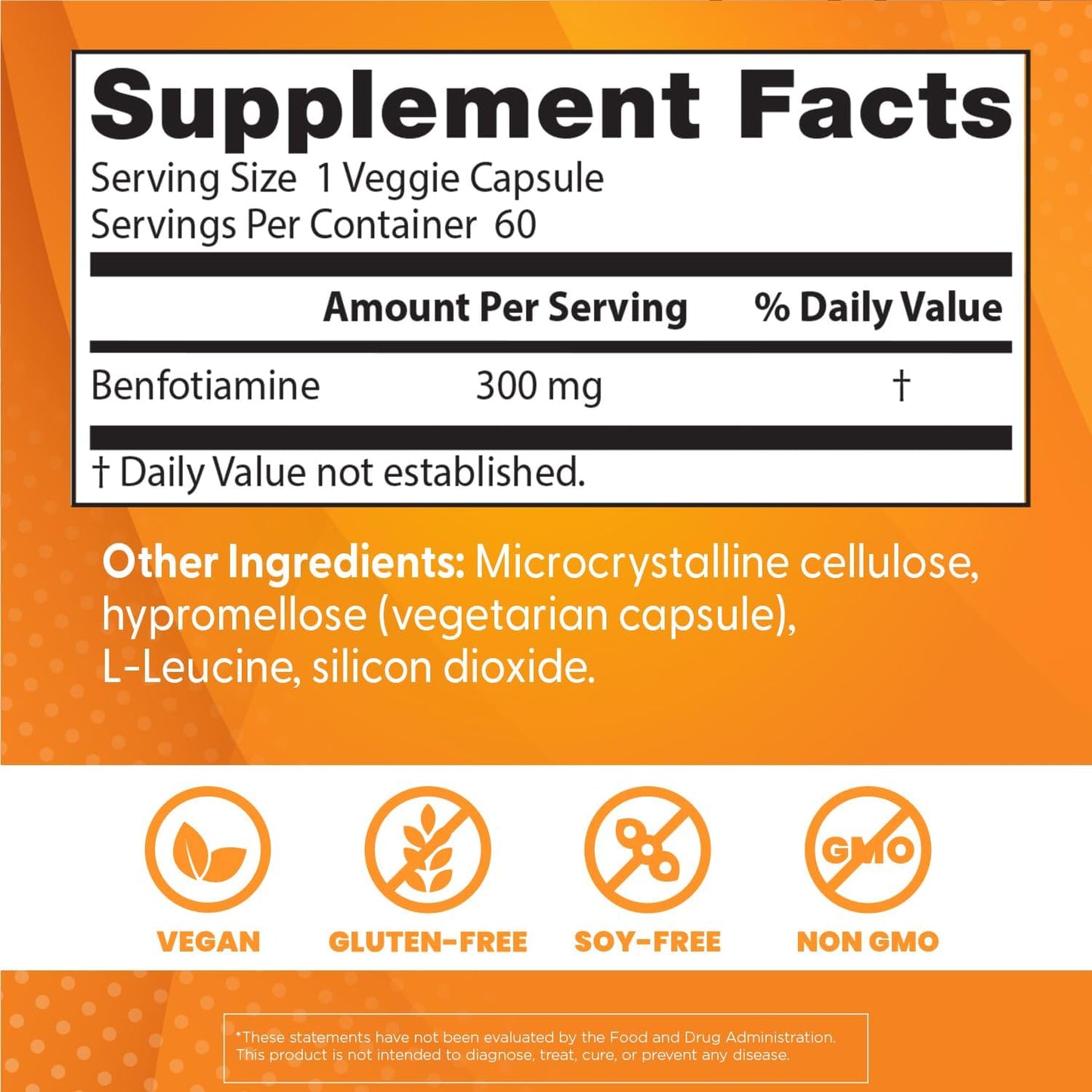 Doctor’s Best Benfotiamine (60 Count)