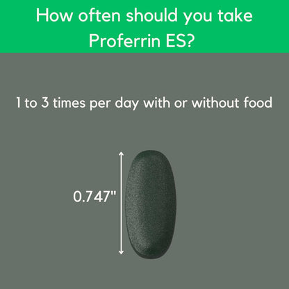 Proferrin ES Heme Iron Polypeptide Supplement 10.5 mg Tablets 90 Count
