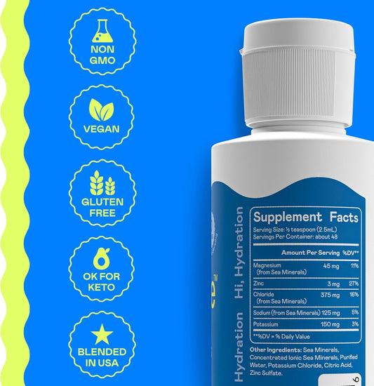 Hi-Lyte Electrolyte Supplement Zero Calorie Sugar-Free 48 Servings