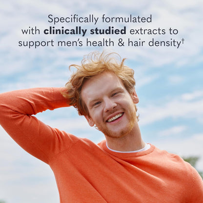 Garden of Life Dr. Formulated Hair Growth Gummies for Men – Biotin & Clinically Studied Extracts, Berry Flavor, 60 Gummies