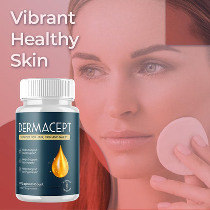 Dermacept Supplement Capsules with Natural Ingredients 300 Capsules (5 Pack)