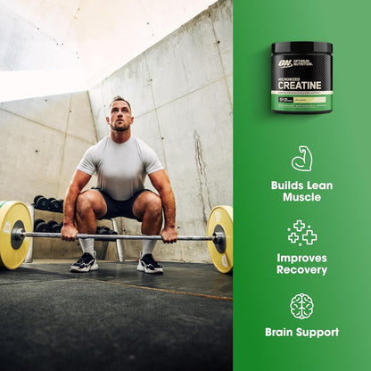 Optimum Nutrition Micronized Creatine Monohydrate Powder Unflavored 60 Servings