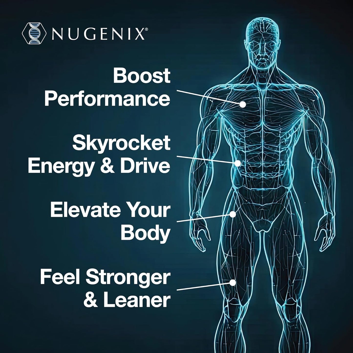 Nugenix Total-T Men’s Testosterone Support Supplement 42 Count