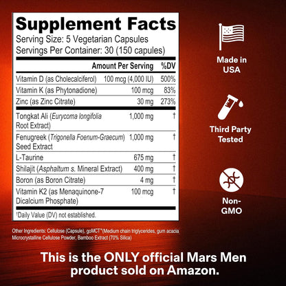 MARS MEN Booster for Men-  30 Servings