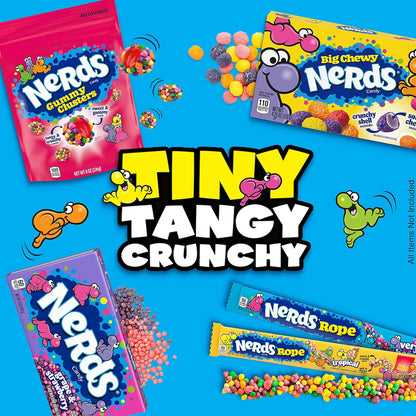 NERDS Grape & Strawberry Candy 5 oz Movie Theater Boxes 12 Pack