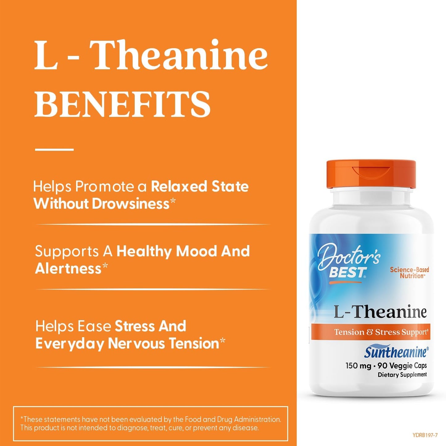 Doctor’s Best L-Theanine (90 Count)