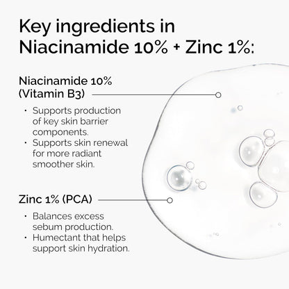 The Ordinary Niacinamide 10% Zinc 1% Face Serum 30 mL