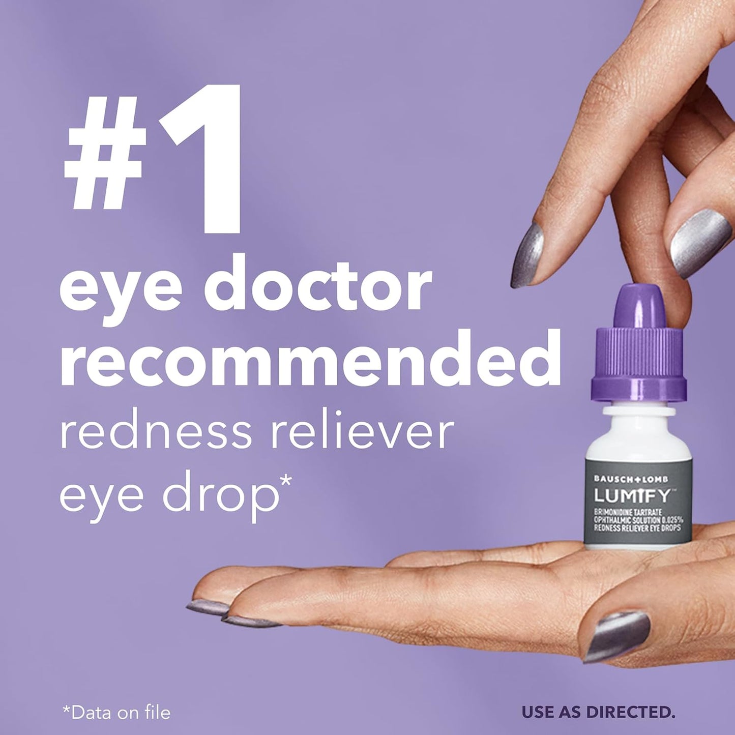 Lumify Eye Drops 7.5ml – Fast Acting Eye Brightening Drops, Long Lasting Formula