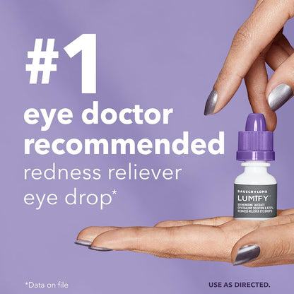 Lumify Eye Drops 7.5ml – Fast Acting Eye Brightening Drops, Long Lasting Formula
