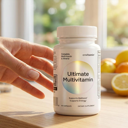 Ultimate Multivitamin Multimineral Tablets with 42 Fruit and Vegetable Blend 60 Count