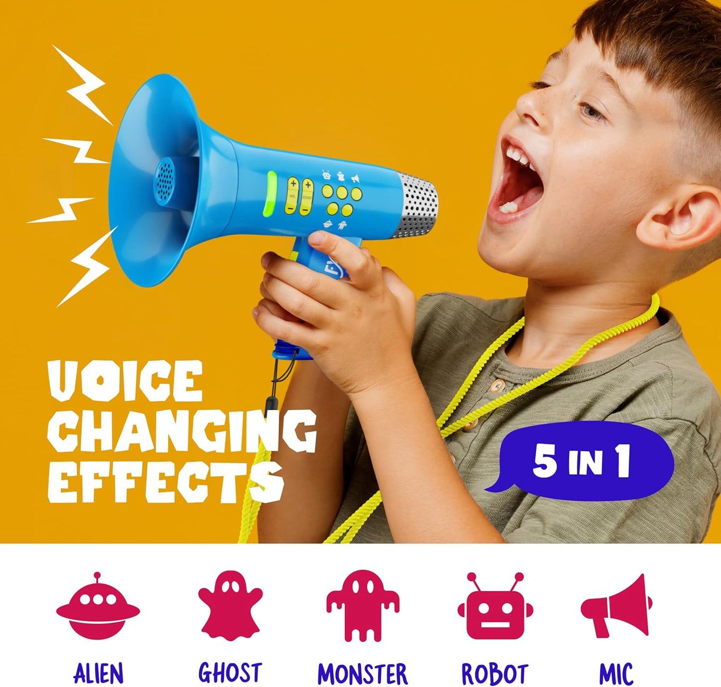 Mini Explorer Voice Changer Toy for Kids Ages 3-8 Birthday Gift