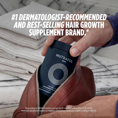 Nutrafol Men 50+ Hair Growth Supplement Capsules 1 Month Supply