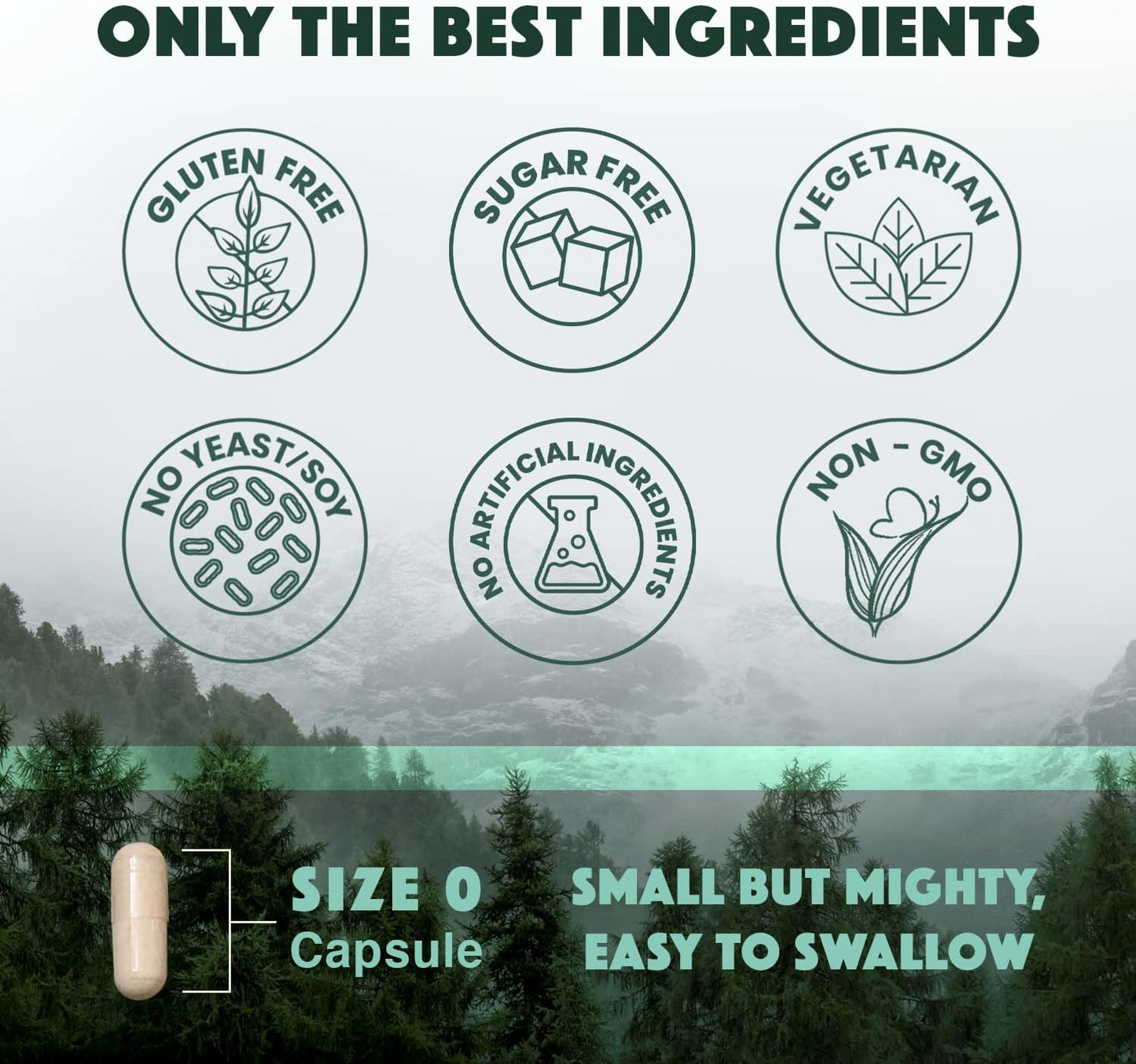 Natural Rhythm Triple Calm Magnesium Complex – Chelated Magnesium Glycinate, Taurate & Malate, 120 Vegan Capsules