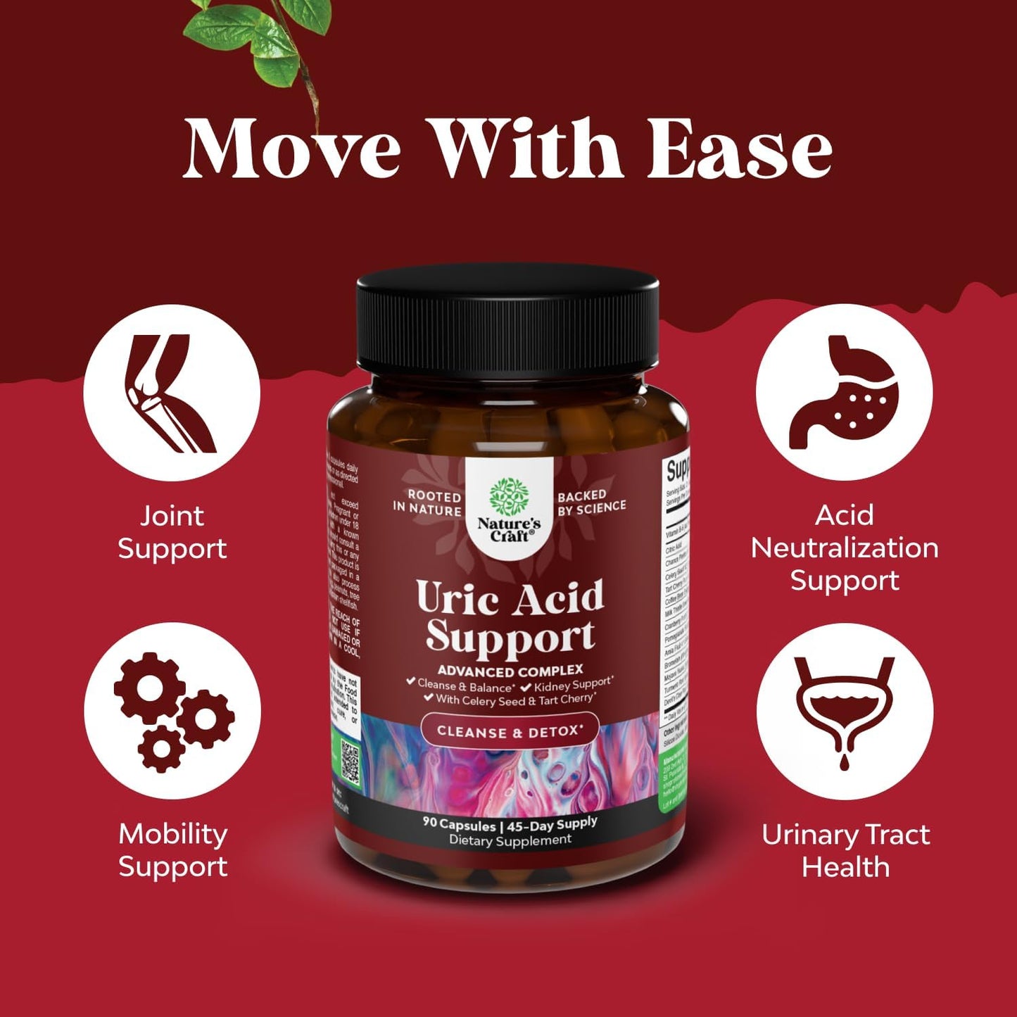 Green Coffee Bean Extract Capsules Turmeric Tart Cherry Celery Seed 90 Count