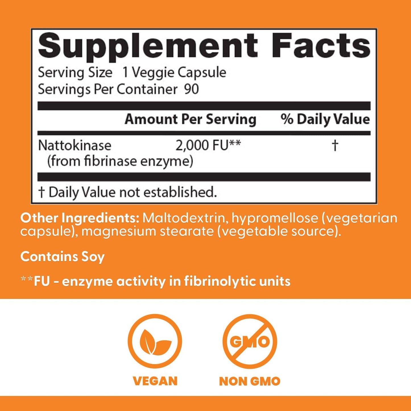Doctor’s Best Nattokinase Capsules 90 Count