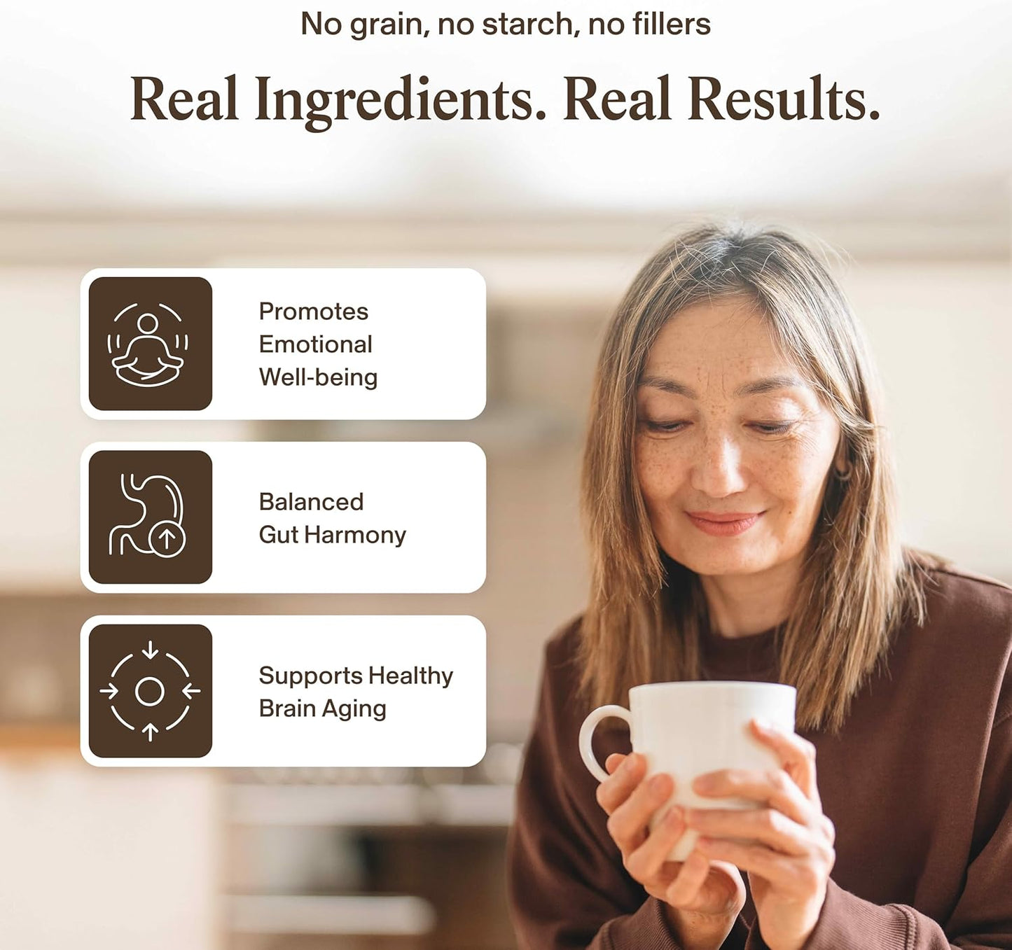 Real Mushrooms Lion's Mane Mushroom Extract Capsules 120 Capsules