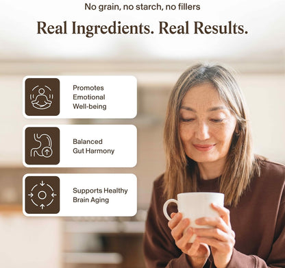 Real Mushrooms Lion's Mane Mushroom Extract Capsules 120 Capsules